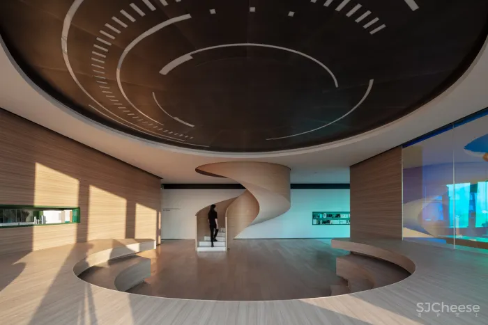 飞行的姿态,1895时光城市展厅 共生形态