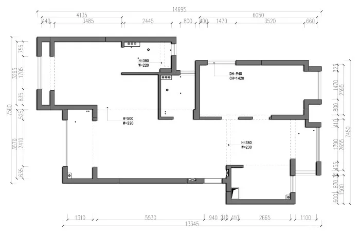 武汉115㎡现代简约风住宅,时尚前卫! Krise设计
