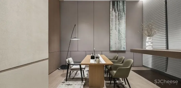 如聿设计:一抹温和的红晕,浸润人心的现代美感!