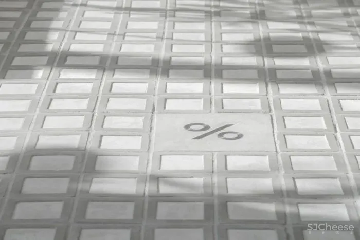 曼谷%咖啡店,手工瓷砖和砌块构建整个空间的想法。