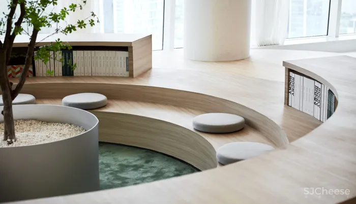 飞行的姿态,1895时光城市展厅 共生形态