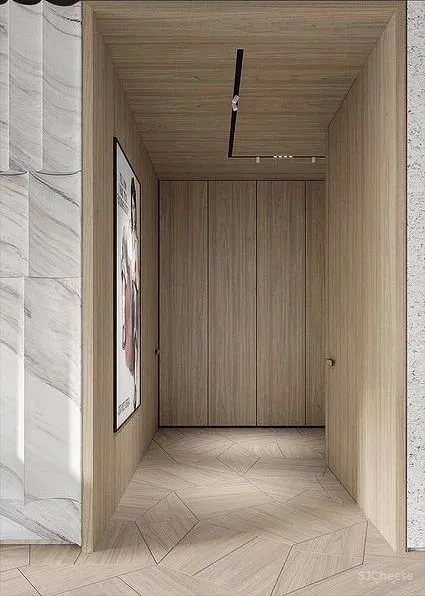 157㎡ 高颜值的男性空间,客厅太抢眼了!