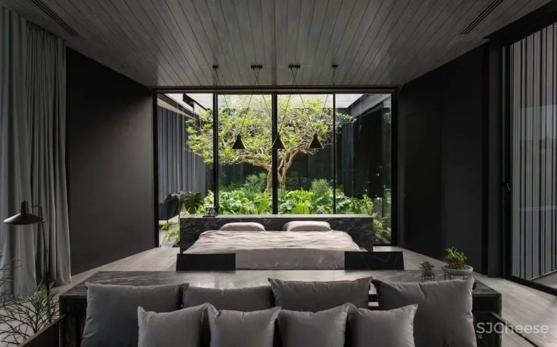 “下沉式”庭院来袭,比传统院子更实用!