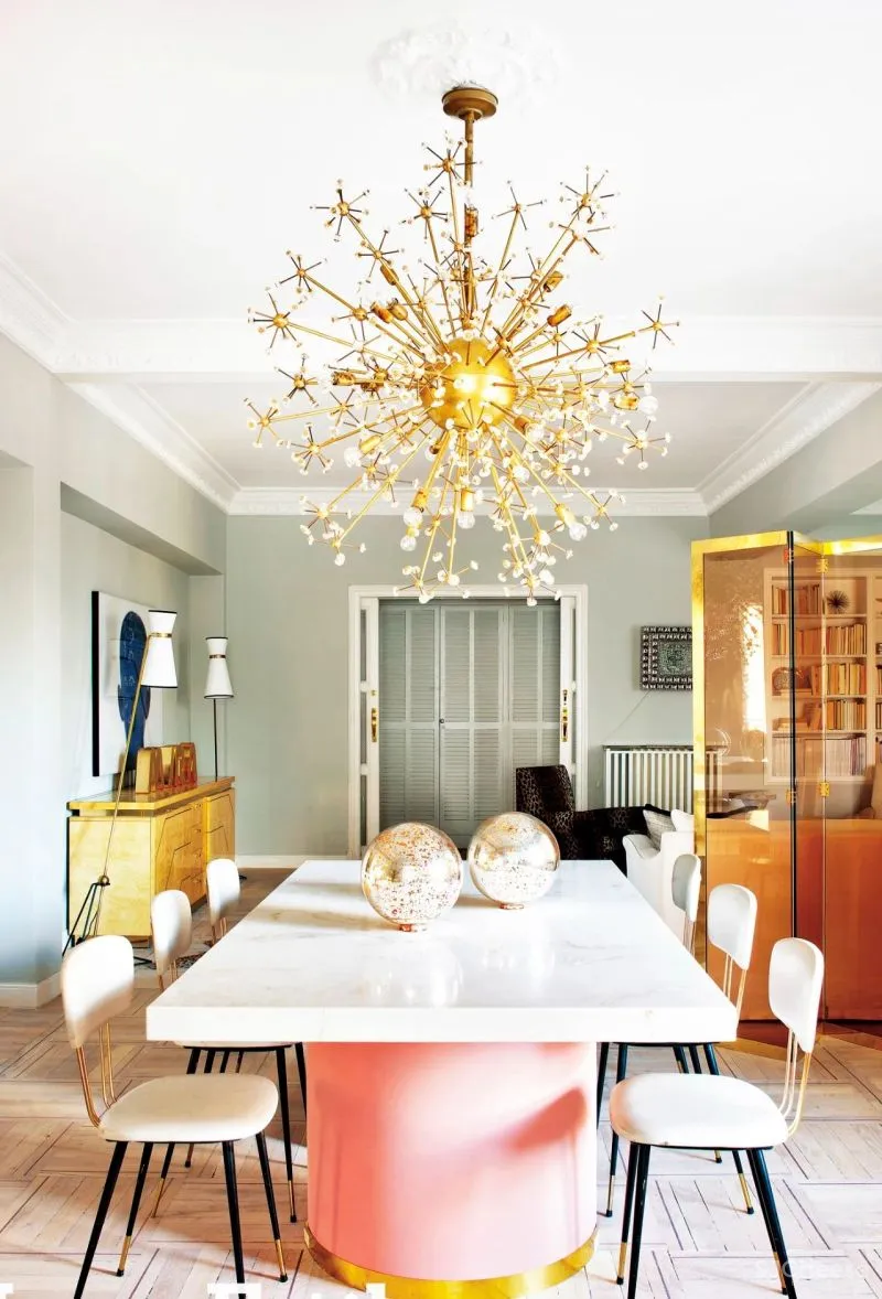 梦幻的复古未来公寓,女设计师大胆玩“色”!