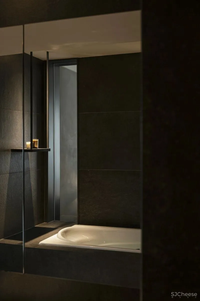 焦糖色 木肌理，有序沉稳的生活基调 璞珥空间设计