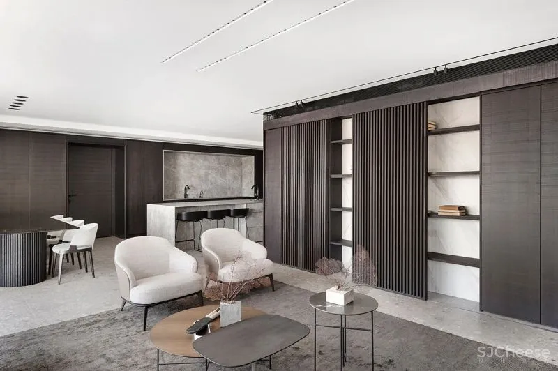 215㎡极简大平层，大美！