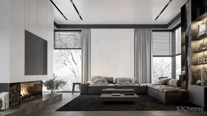 深灰格调的极简演绎 Sao Studio新作