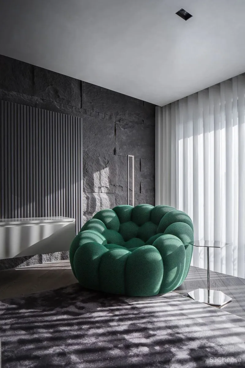 北京星河湾300㎡一人居,一个人的豪宅就该有这样的尺度