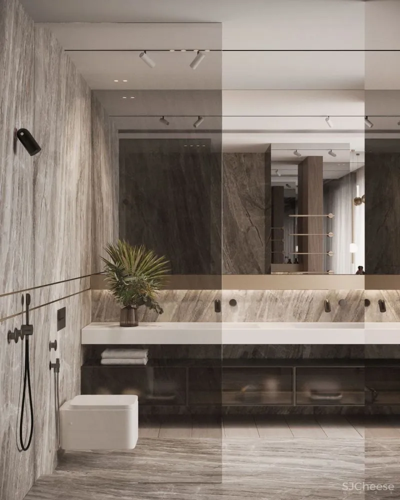 170㎡极简宁静,城市魅力