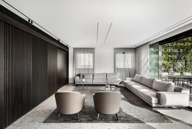 215㎡极简大平层，大美！