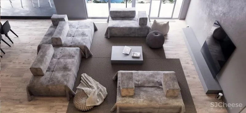 极简中性色舒缓温柔之感