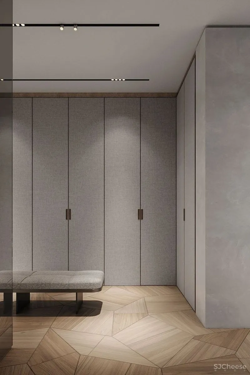 157㎡ 高颜值的男性空间,客厅太抢眼了!