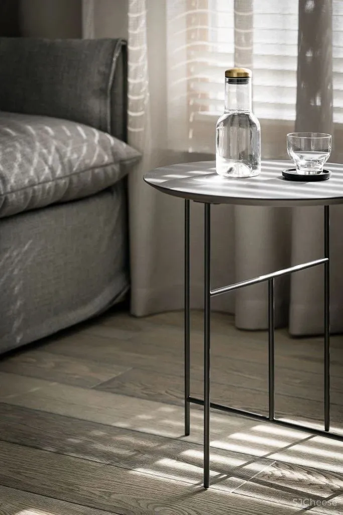 115㎡高级灰 原木风,让简约更有格调!