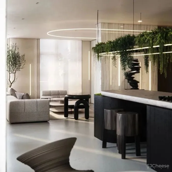 【Obriy Architects】天然材质塑造出的细腻空间