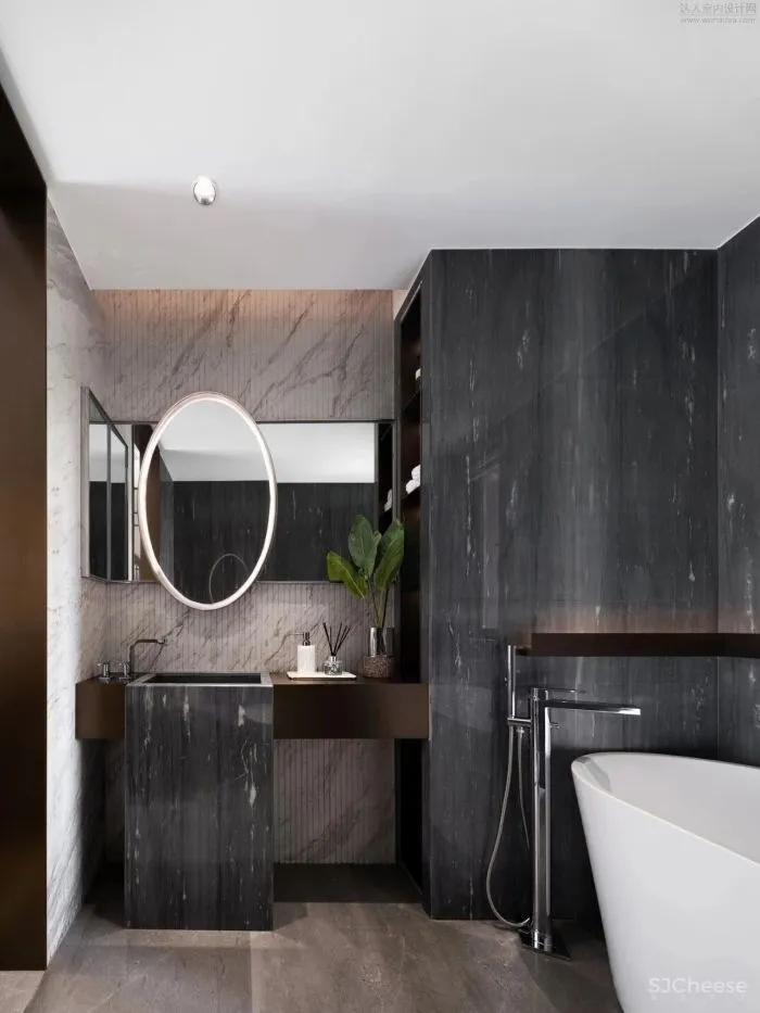 集艾设计丨厦门招商雍和府样板房