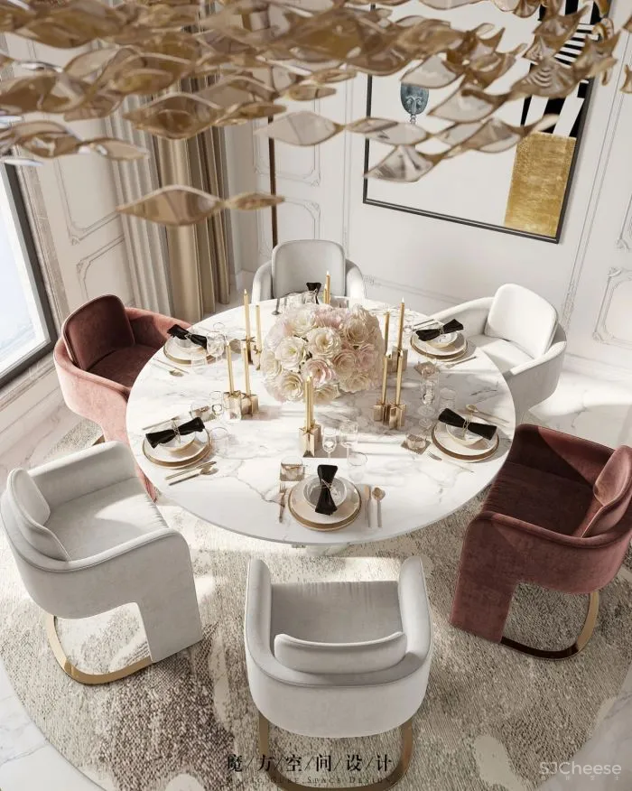 引自然入室,艺术笔触塑造抽象盛宴 魔方