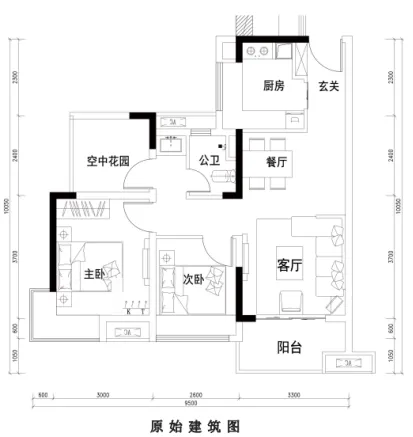 HID赫尔贝纳设计:75㎡蜗居的觉醒