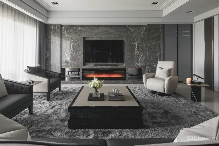 现代居所，大气而雅的生活居所 YHS设计