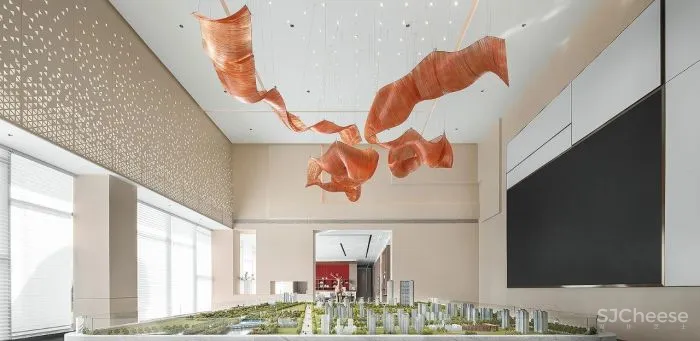 如聿设计:一抹温和的红晕,浸润人心的现代美感!