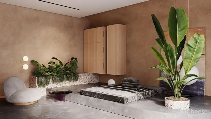 装修 灵感 88㎡米色系公寓，灯饰 彩色玻璃，高级感炸裂！！！