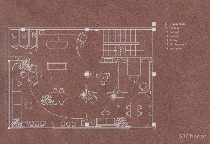 新作 空间兼顾私密性和公共性 舒梵家具店,北京 Nothing Deisgn