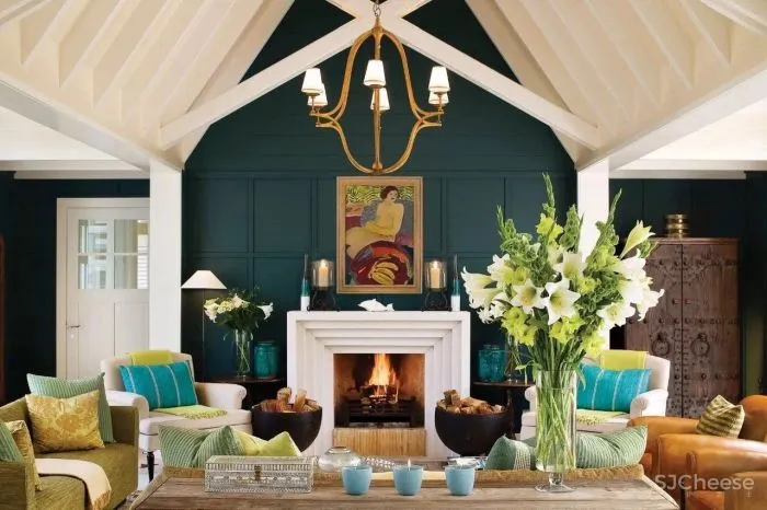 这是属于春夏的软装色彩搭配