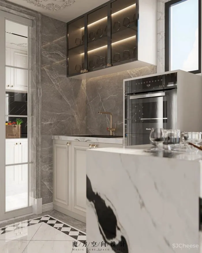 引自然入室,艺术笔触塑造抽象盛宴 魔方