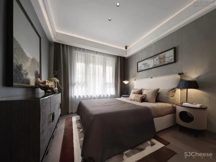 集艾设计丨厦门招商雍和府样板房