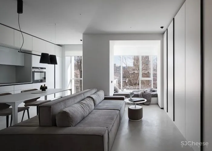 48㎡小空间，简约舒适！