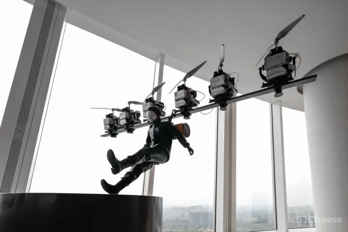 飞行的姿态,1895时光城市展厅 共生形态