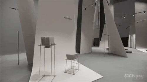 新作 漫游, 迷失, 探索 上海时装周HCH展馆设计 F.O.G.建筑事务所