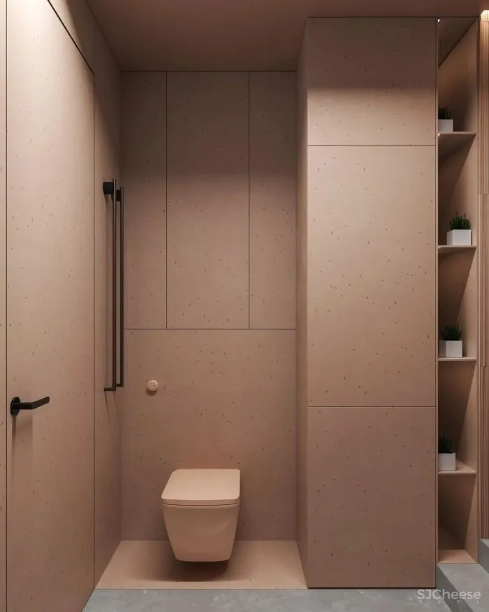 装修 灵感 88㎡米色系公寓，灯饰 彩色玻璃，高级感炸裂！！！