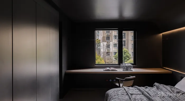 FF DESIGN • 折线｜120平一人居，50度灰的空间独白