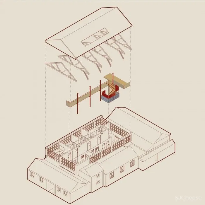 新作 厚重与轻盈 三好三好酒店改造,北京 未来以北工作室