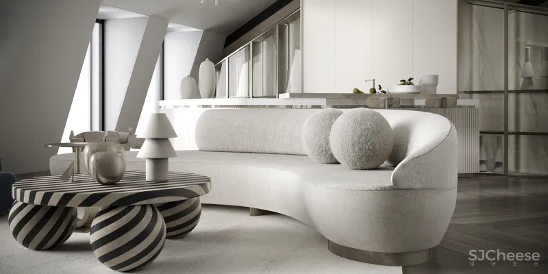 The One Architectural 现代轻奢，有品味的生活