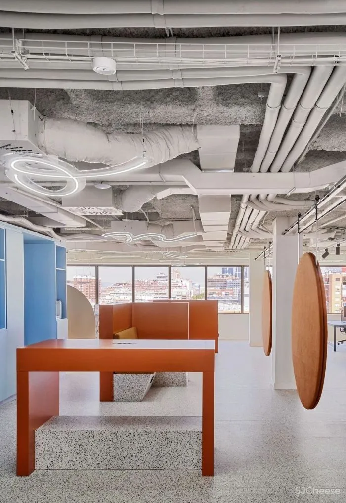 办公区的色彩艺术