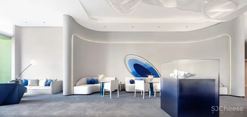 飞视新作 独特的空间气质 —— 绿都地产郑州云立方展示中心