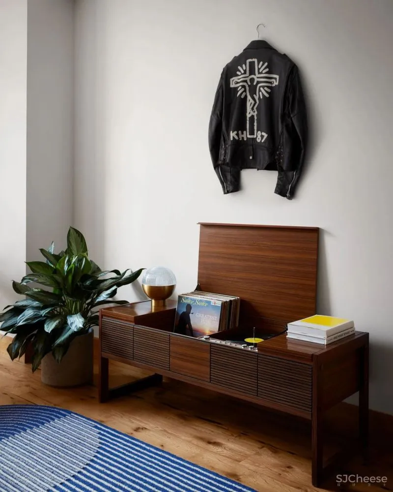 设计师私宅设计,复古时髦的纽约顶层公寓