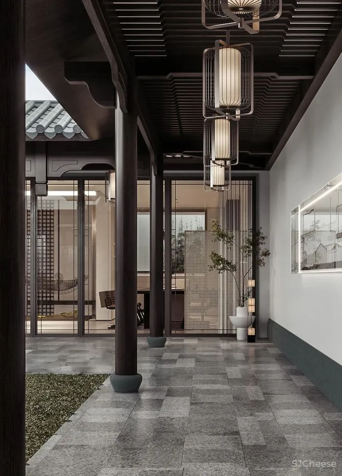 冯培莉新作 杭州「未来科技城」500m² 中式和院设计