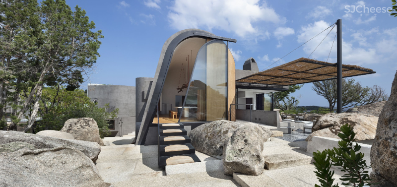 750㎡乡野别墅,与自然融为一体的设计典范