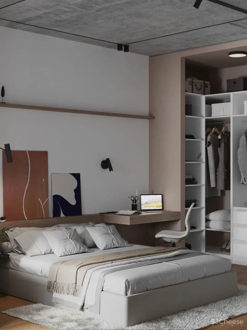 天然质感公寓,暗藏小户型的生活哲学!