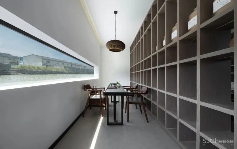 淀川建筑事务所 × 云间粮仓:漂浮在河边的茶室