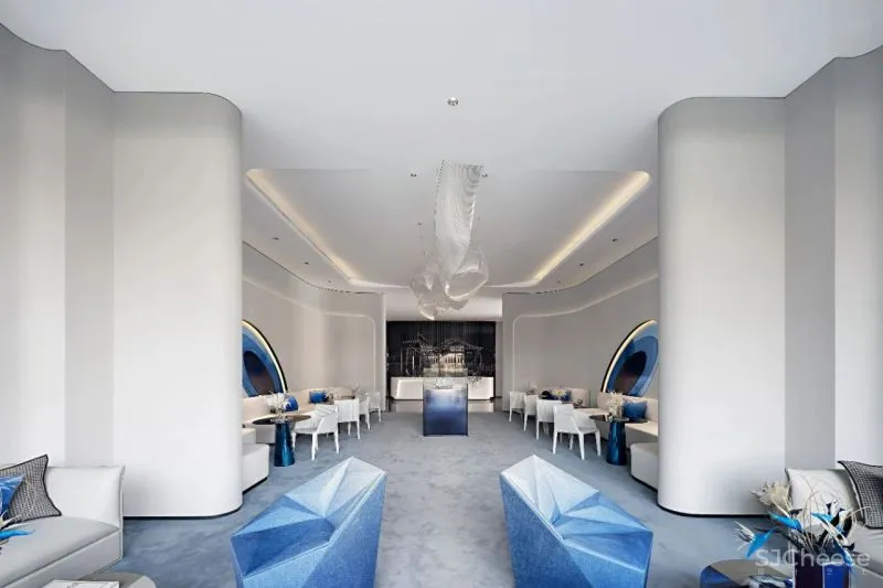 飞视新作 独特的空间气质 —— 绿都地产郑州云立方展示中心