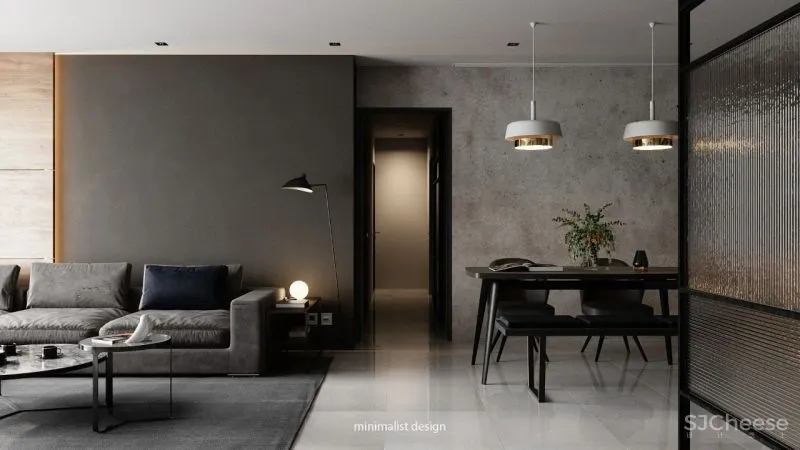 120㎡高级灰,尽显简约之美!