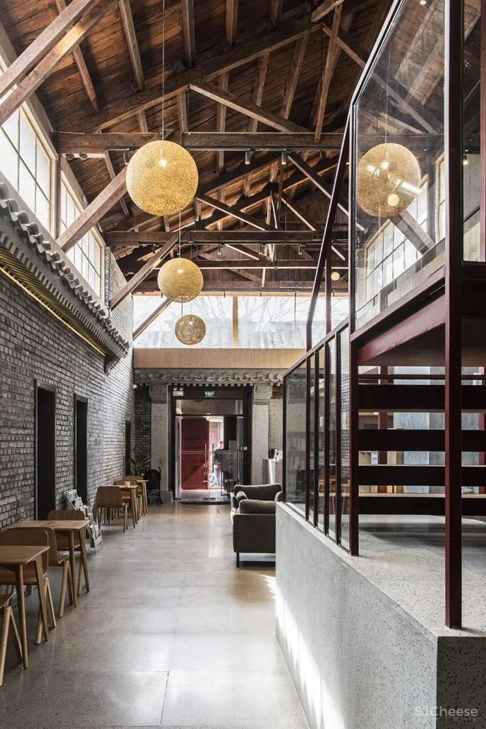 新作 厚重与轻盈 三好三好酒店改造,北京 未来以北工作室