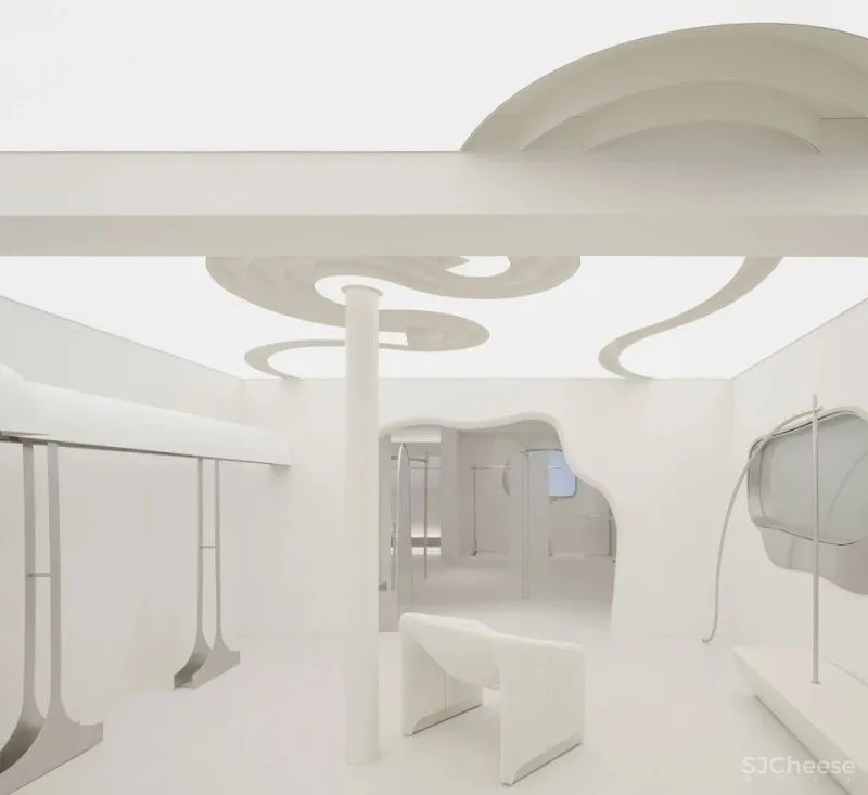 新作 室内外空间的对话 上海W0311买手店 山地土壤室内设计