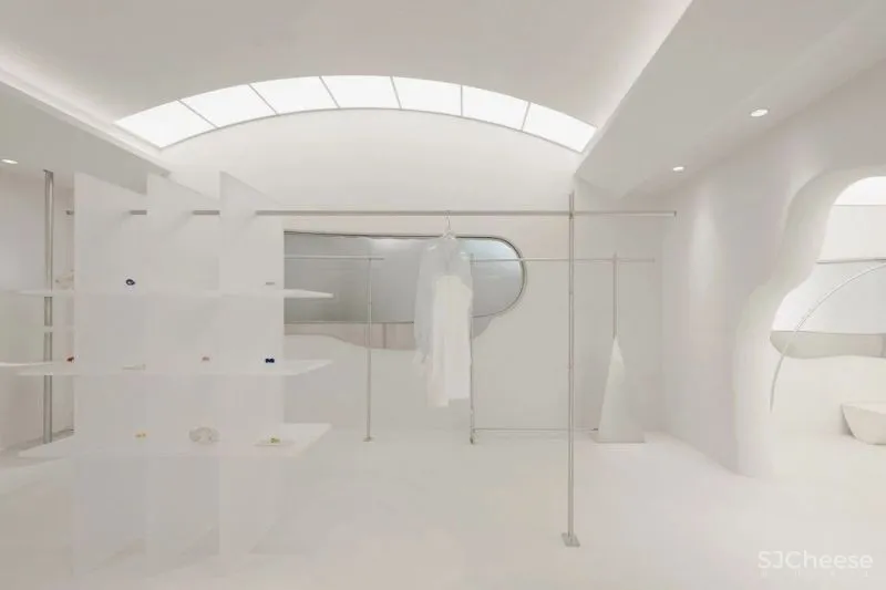 新作 室内外空间的对话 上海W0311买手店 山地土壤室内设计