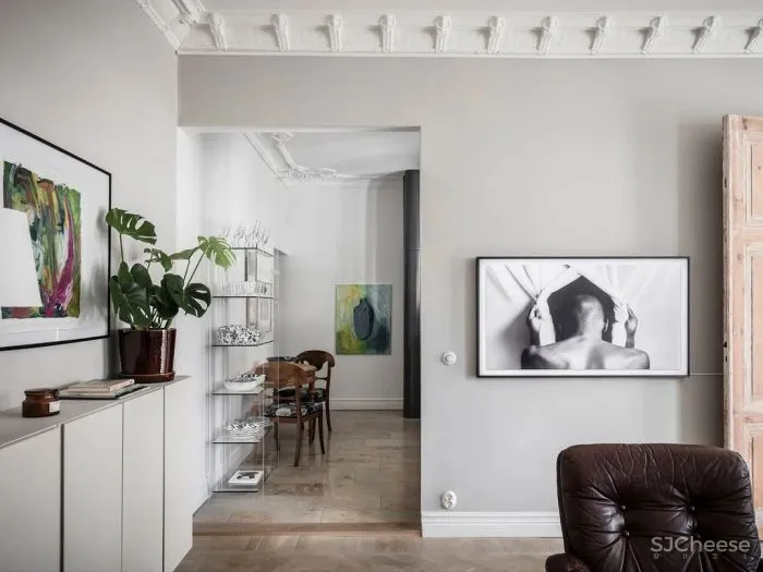 装修 灵感|瑞典普通民宅,垃圾户型也能清爽美貌!