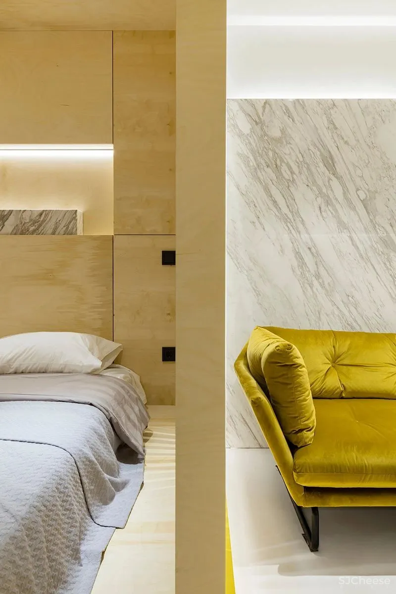 70㎡女生单身公寓，白色至上，前卫时尚