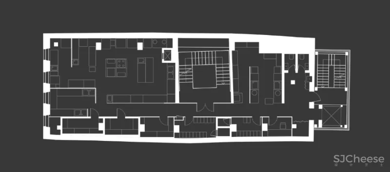 一个19世纪的6层老建筑,被改造成5个概念酒吧和餐吧,由低往高,越往上走越上头!
